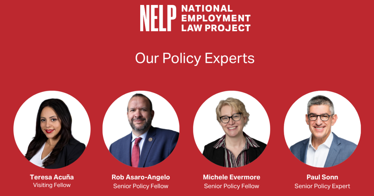 Four Seasoned Experts Now Leading NELP’s Policy Team